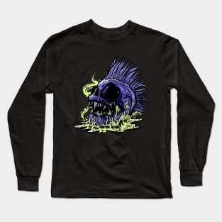 Punk Skull Long Sleeve T-Shirt